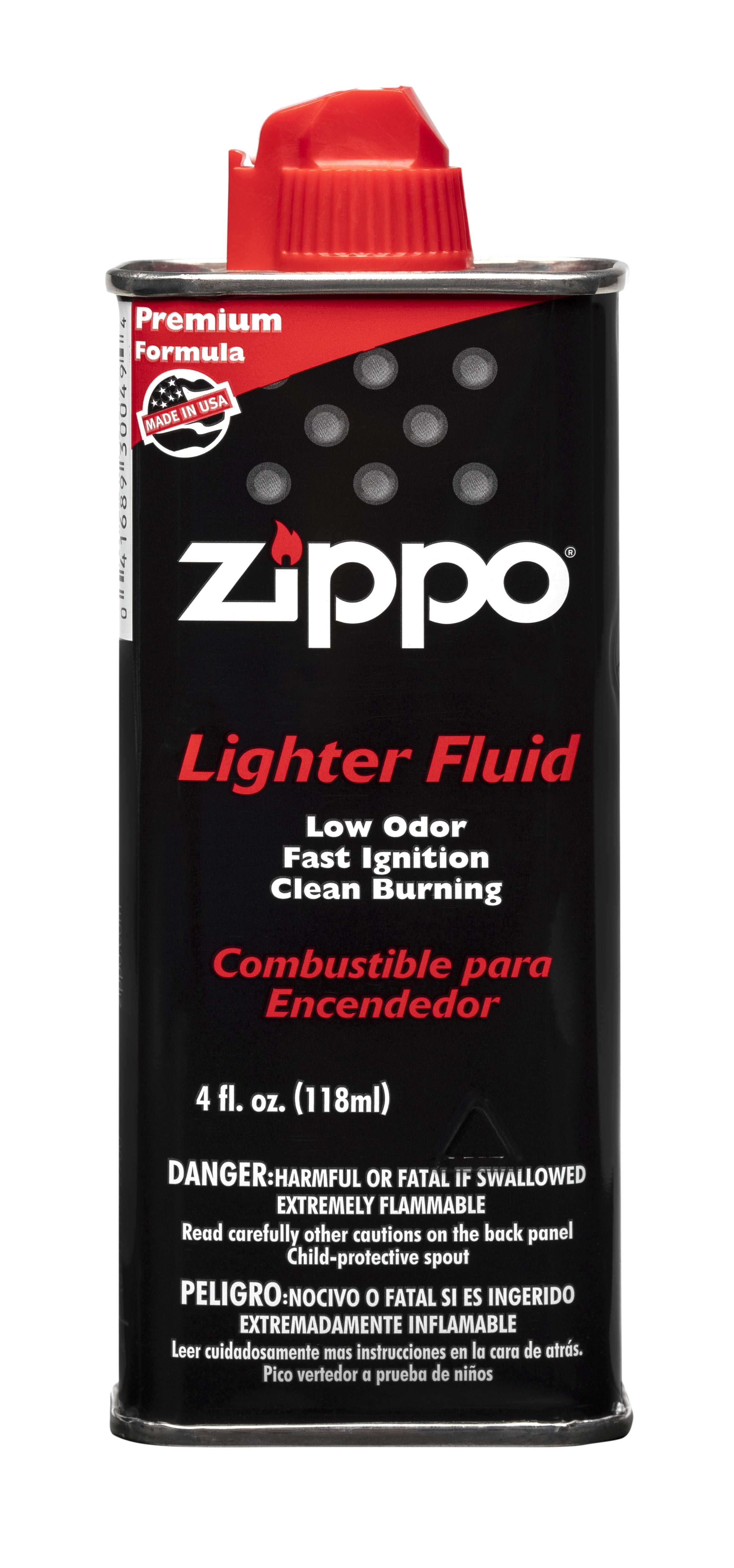 Zippo 4 ounce Lighter Fluid, can