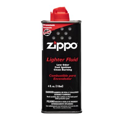 Zippo 4 ounce Lighter Fluid, can