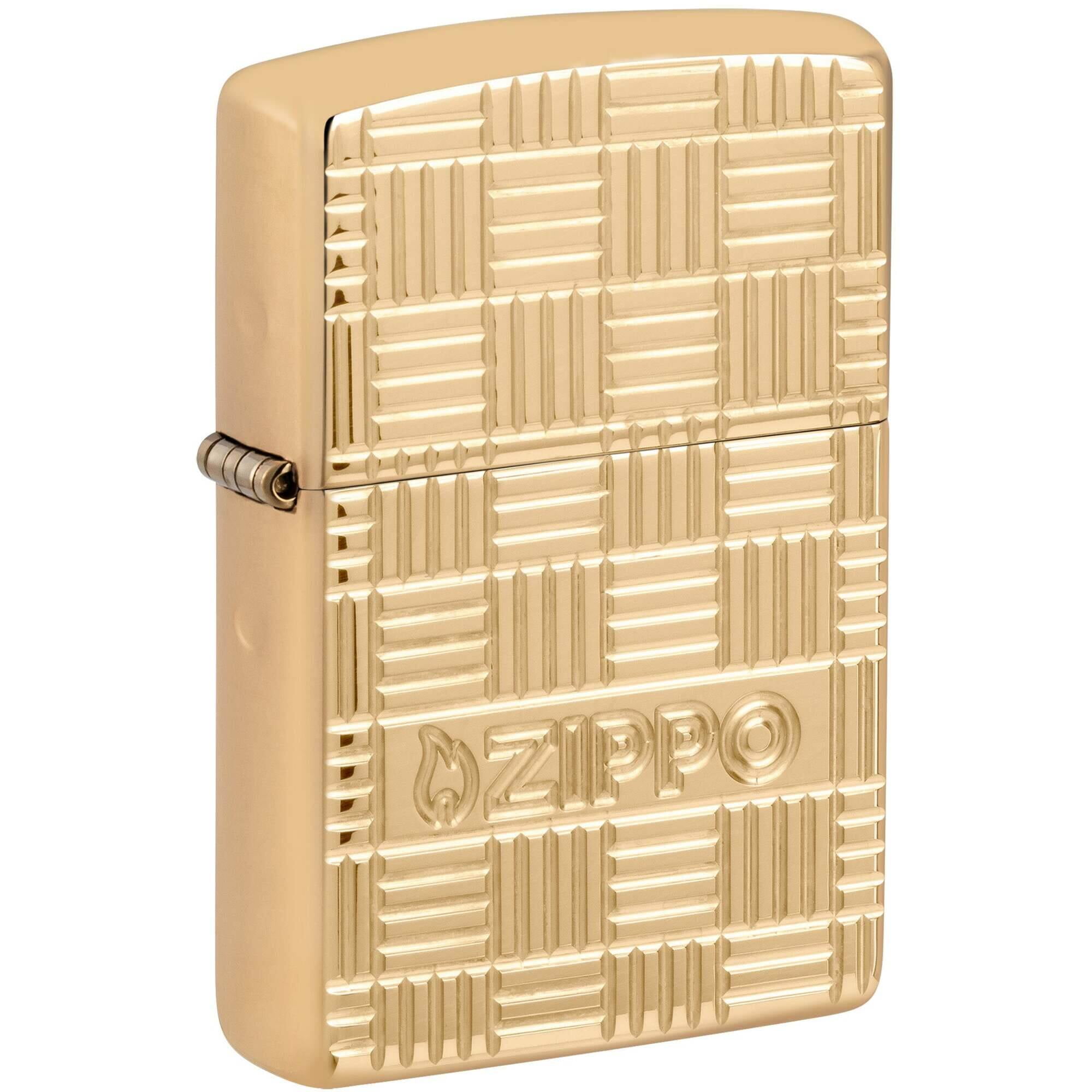 Zippo 46274 Armor Deep Carve Zippo Design Windproof Pocket Lighter