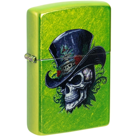 Zippo 46709 Steampunk Skeleton Design Windproof Pocket Lighter