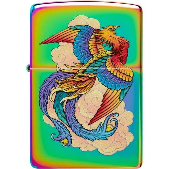 Zippo 48607 Multicolored Phoenix Design Windproof Pocket Lighter