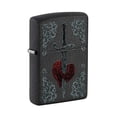 thumbnail image 1 of Zippo 48617 Heart Dagger Tattoo Design Windproof Pocket Lighter, 1 of 6