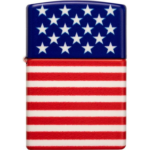 Zippo 48700 Stars and Stripes Flag Design Metal Windproof Lighter