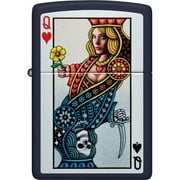 Zippo 48723 Color Image Queen Design Navy Matte Windproof Lighter