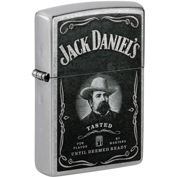 Zippo 48748 Jack Daniel's Design Street Chrome Windproof Lighter