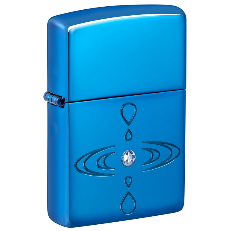 Zippo 48918 Simple Water Drop Refillable and Windproof Lighter