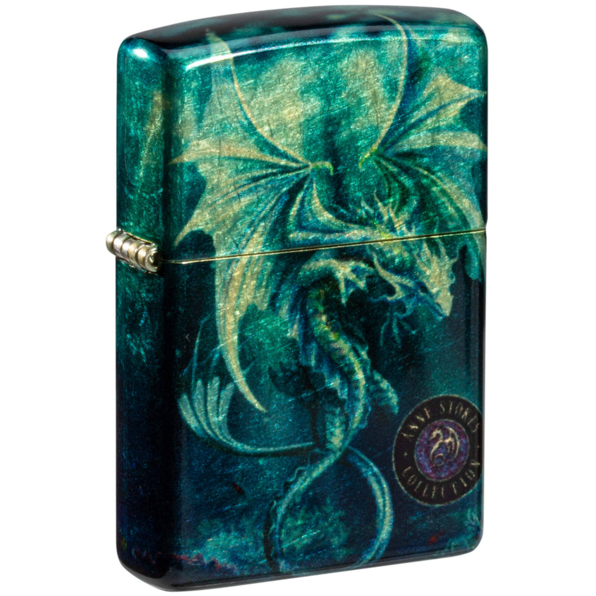 Zippo 48986 Sea Dragon Design Refillable and Windproof Lighter