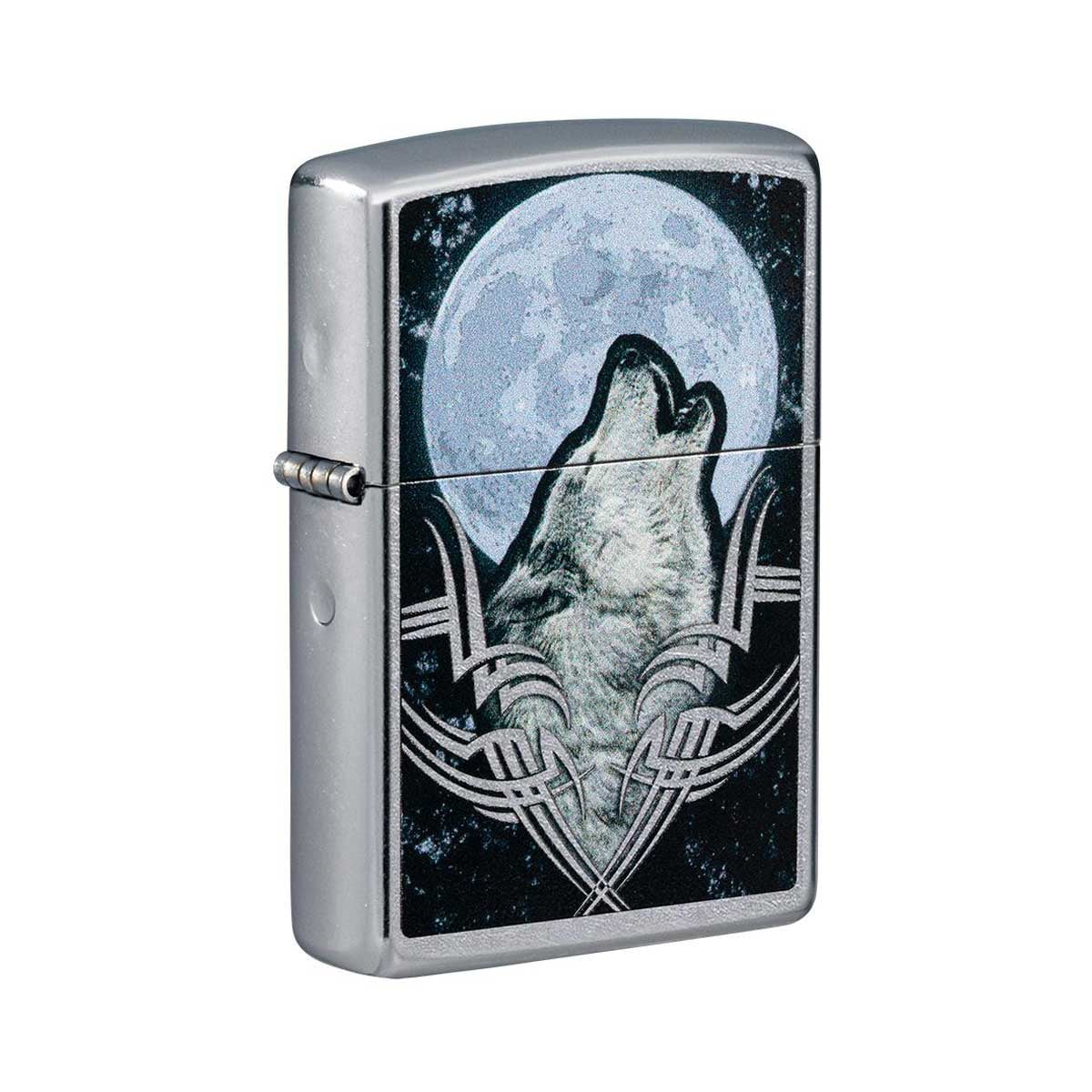 Zippo 49261 Howling Wolf Design Windproof Pocket Lighter