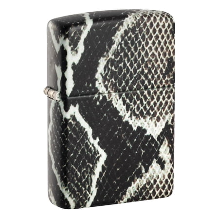 Zippo 540 Color Black Snake Skin Design Pocket Lighter