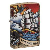 Zippo 540 Color Nautical Tattoo Design Pocket Lighter