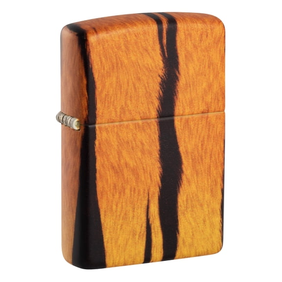 Zippo 540 Color Tiger Print Designs Pocket Lighter