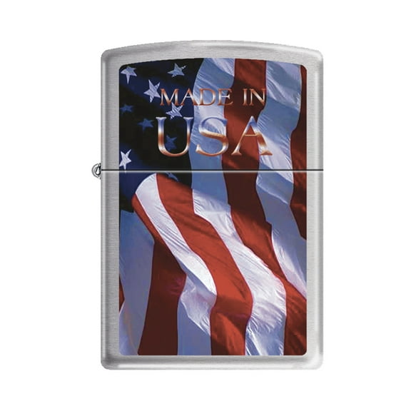 Zippo 59121 Made In USA Flag