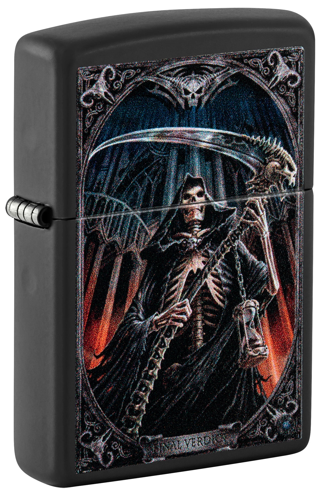 Zippo Anne Stokes Final Verdict Black Matte Pocket Lighter