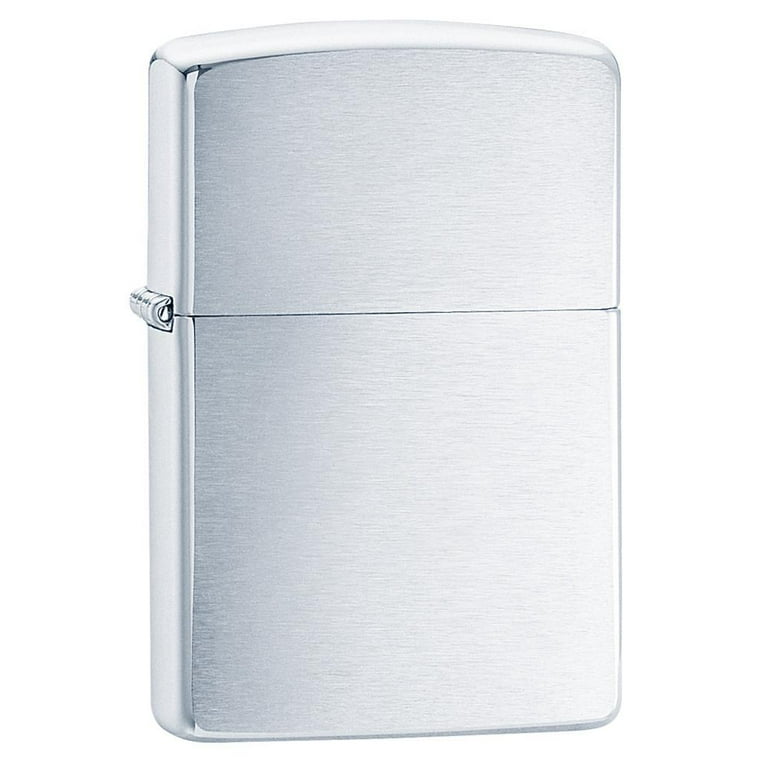 Zippo Armor Brhed Chrome Pocket Lighter - Walmart.com