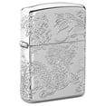 thumbnail image 1 of Zippo Armor Dragon and Phoenix Design Pocket Lighter, 1 of 8