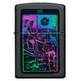 thumbnail image 1 of Zippo Black Light Tarot Card Design Pocket Lighter, 1 of 3
