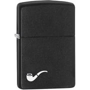 Zippo Black Matte Pipe Windproof Pocket Lighter