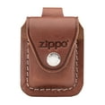 thumbnail image 1 of Zippo Brown Lighter Pouch with Loop, 1 of 5