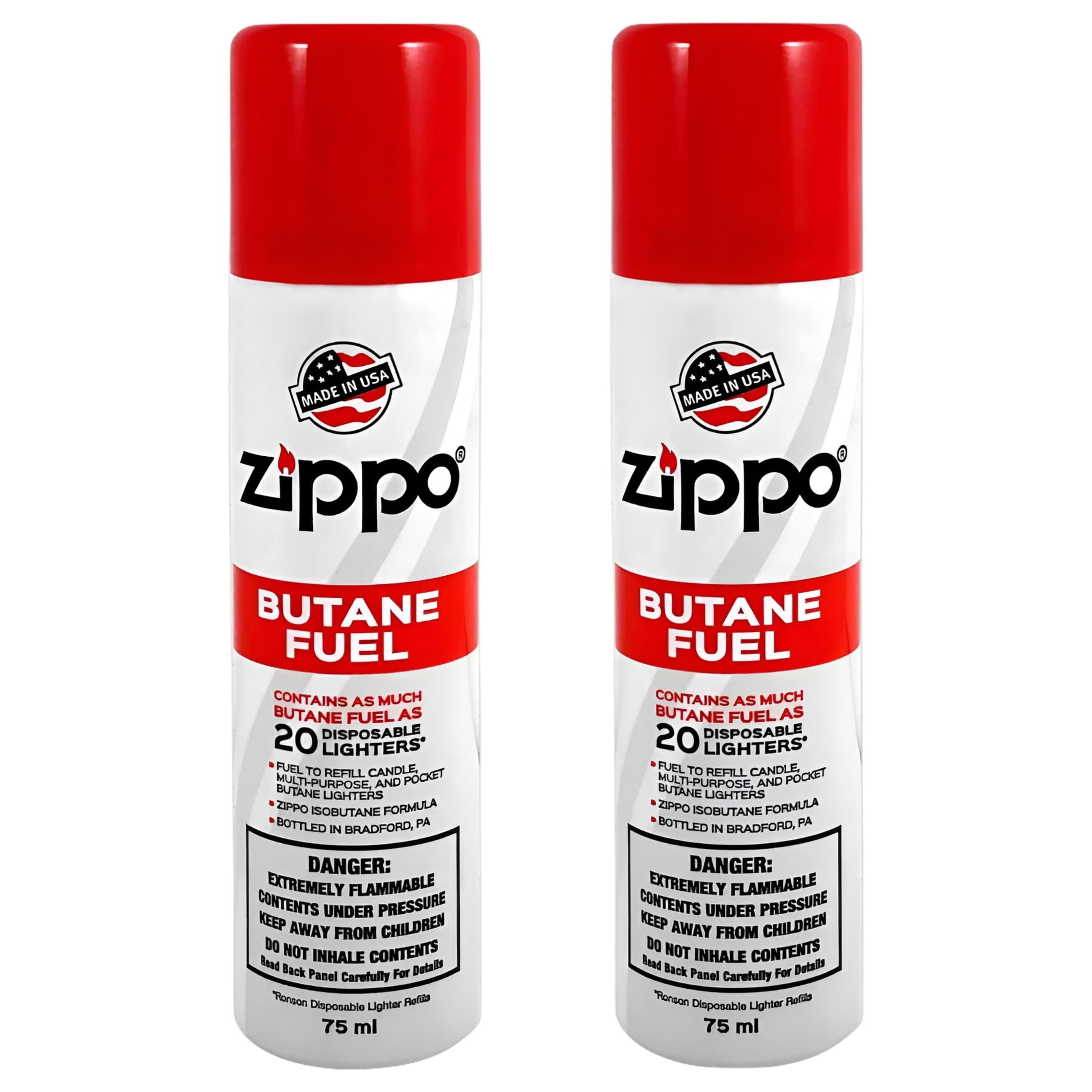 Zippo Butane Fuel 2 Ct 75 ml