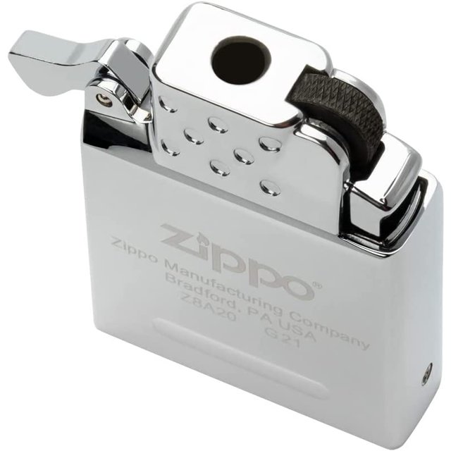 Zippo Butane Lighter Insert 2" L x 1.4" W x 0.5" Th Yellow Flame