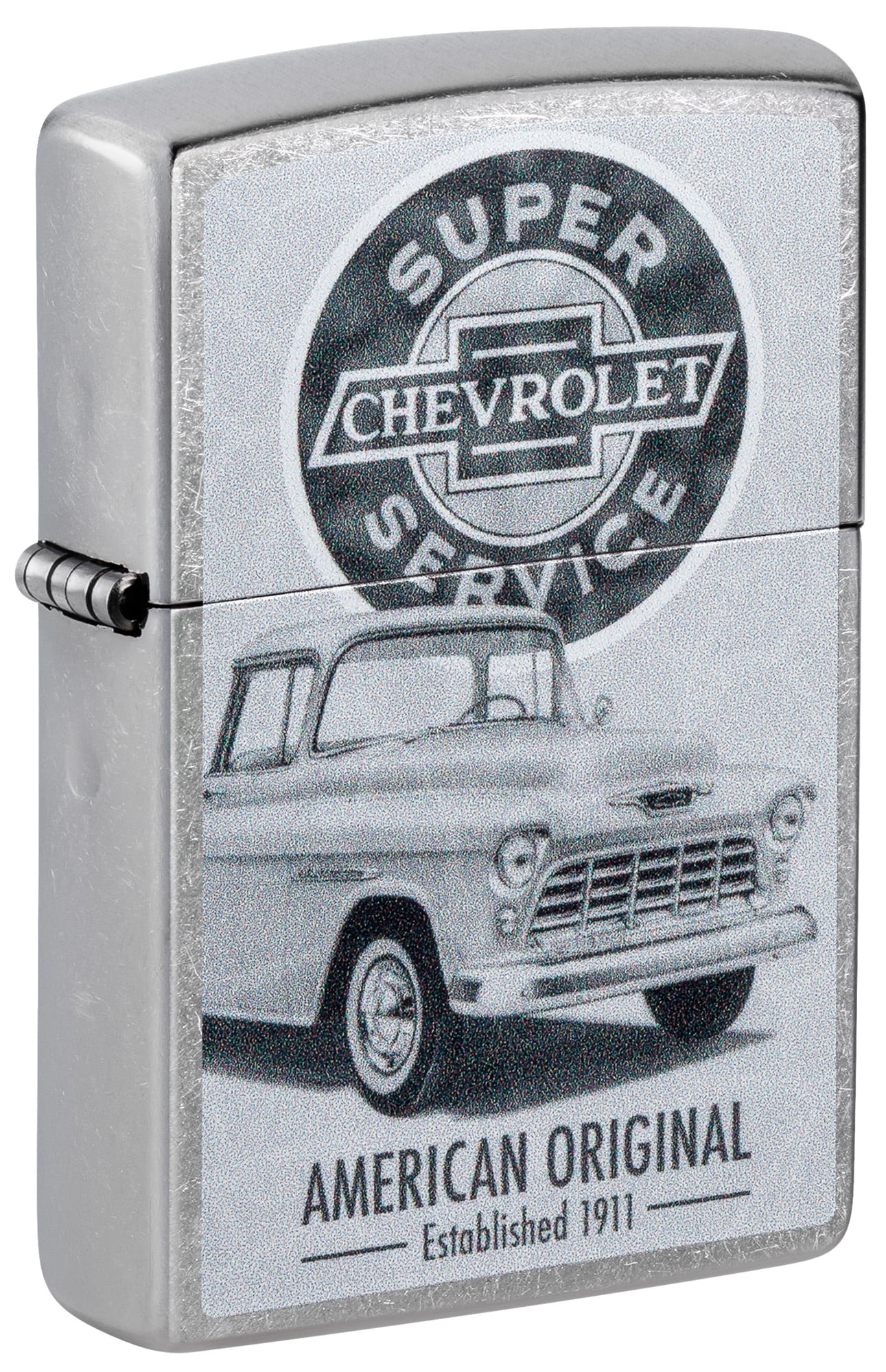 Zippo Chevrolet Street Chrome Pocket Lighter - Walmart.com