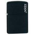 thumbnail image 1 of Zippo Classic Black Matte with Zippo Logo Pocket Lighter, 1 of 12