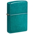 thumbnail image 1 of Zippo Classic Candy Teal Pocket Lighter (Teal Classic), 1 of 1