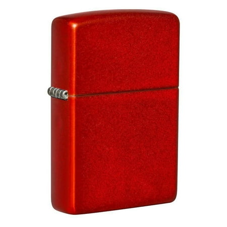 Zippo Metallic Red Matte Pocket Lighter
