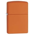 thumbnail image 1 of Zippo Classic Orange Matte Pocket Lighter, 1 of 3