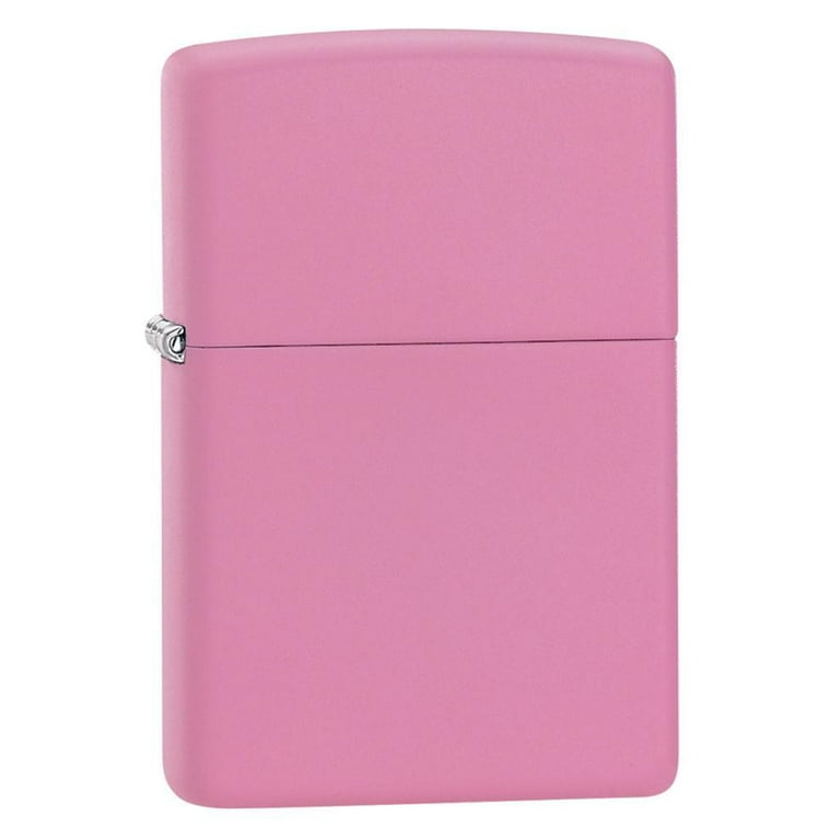 Zippo Classic Pink Matte Pocket Lighter - Walmart.com