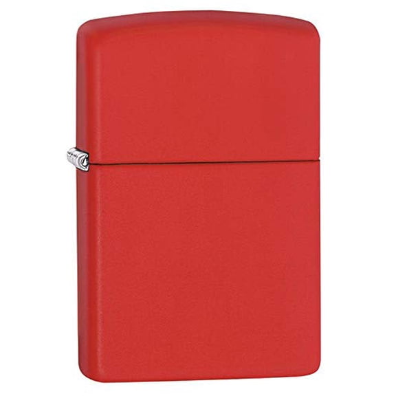 Zippo Classic Red Matte Pocket Lighter