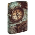 thumbnail image 1 of Zippo Compass Design 540 Matte Pocket Lighter, 1 of 4