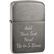 Zippo - Customized Message Black Ice 1941 Replica Original Windproof #24096