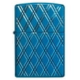 thumbnail image 1 of Zippo Deep Carved Armor High Polish Blue Diamonds Lighter 29964, 1 of 3