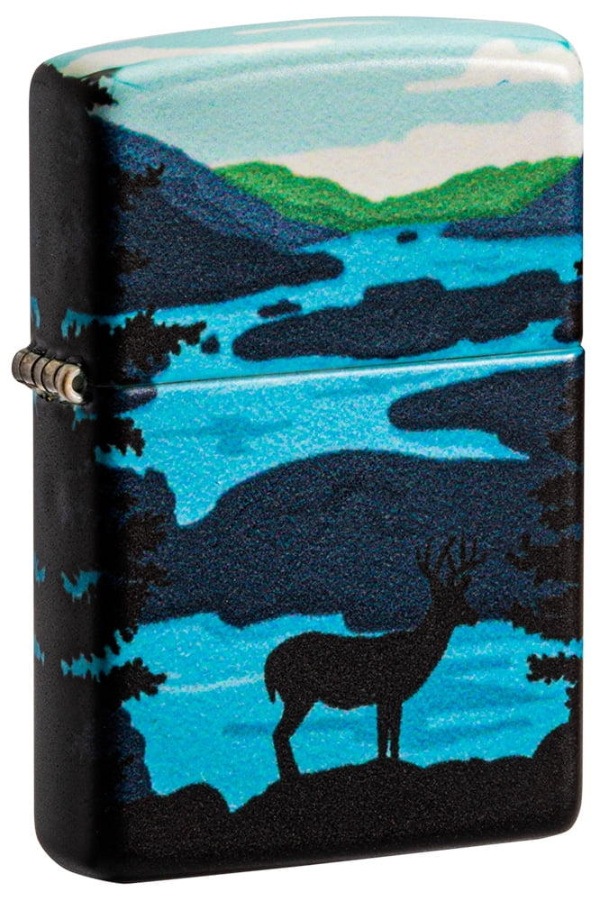 Zippo Deer Landscape 540 Color Design Pocket Lighter