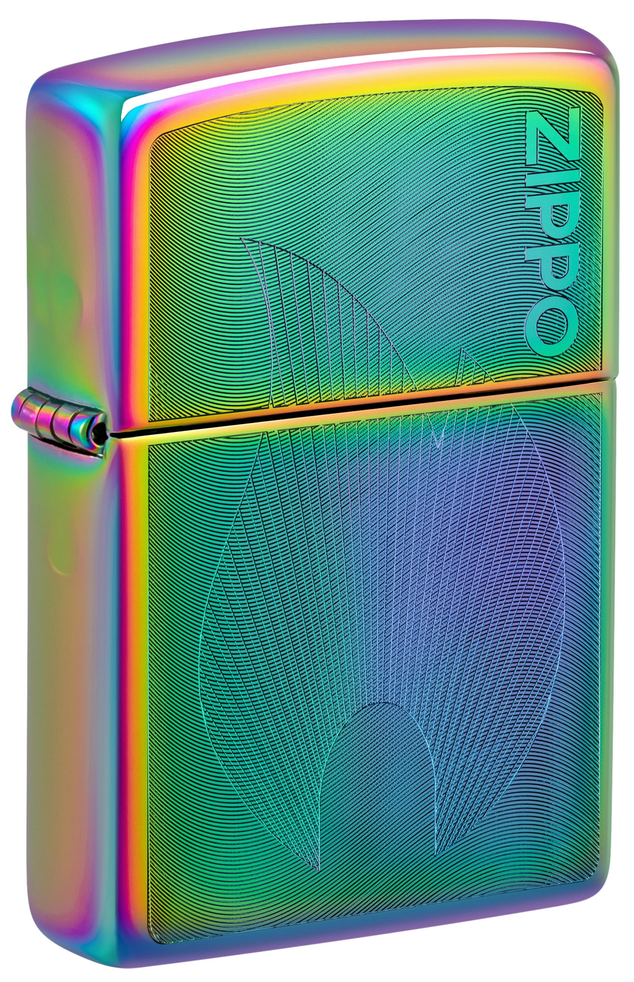 Zippo Dimensional Flame Design Multi Color Pocket Lighter