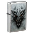 thumbnail image 1 of Zippo Dragon Design Linen Weave Pocket Lighter, 1 of 6