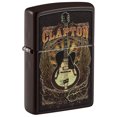 thumbnail image 1 of Zippo Eric Clapton Guitar Design Brown Pocket Lighter, 1 of 6