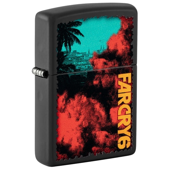 Zippo Far Cry Design Black Matte Pocket Lighter