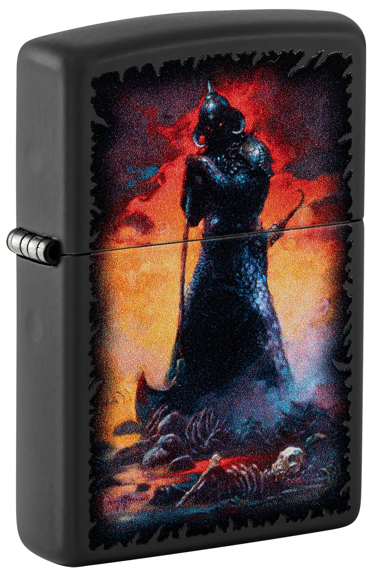 Zippo Frank Frazetta Evil Overlord Black Matte Windproof Pocket