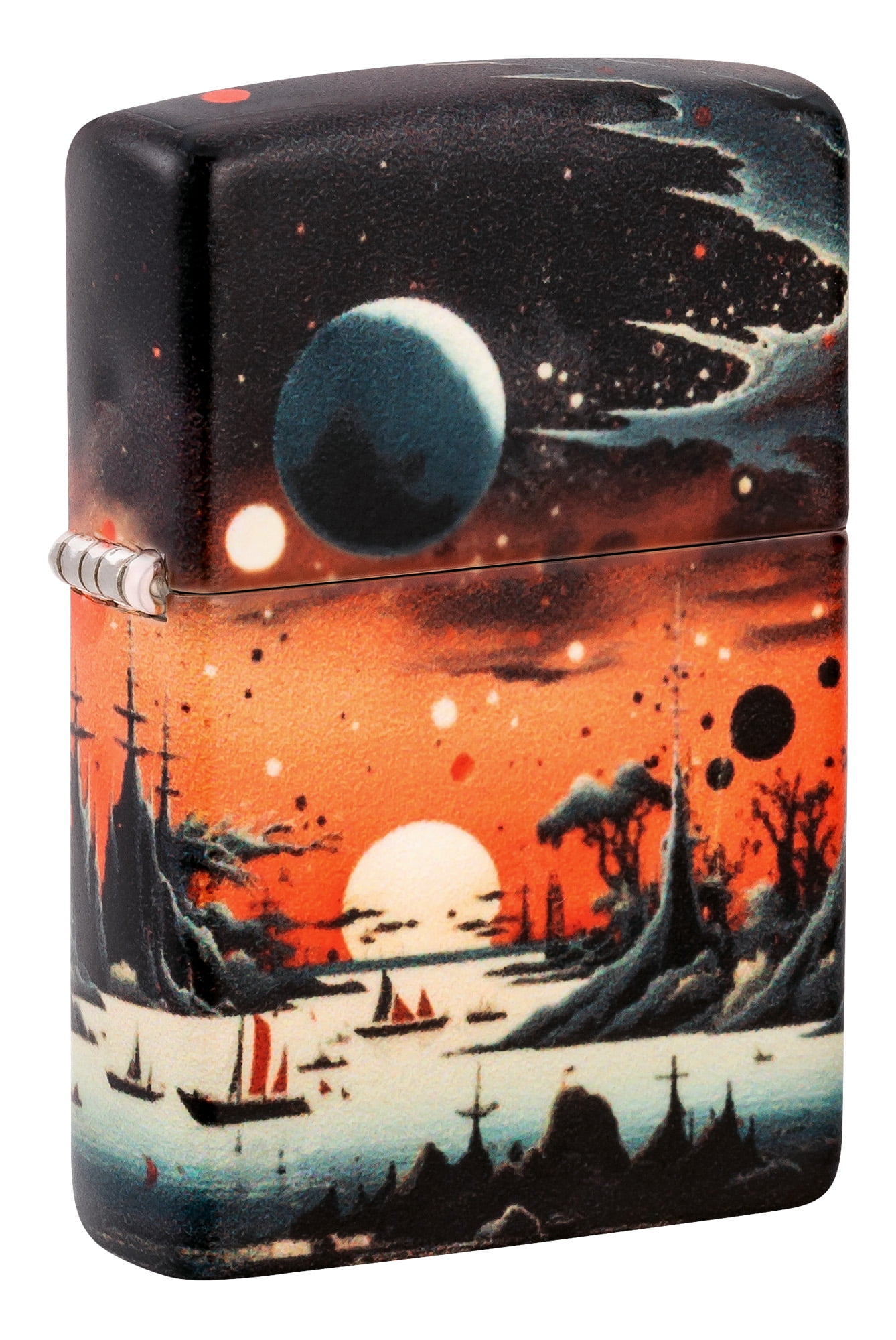 Zippo Galactic Landscape Design 540 Matte Pocket Lighter - Walmart.com