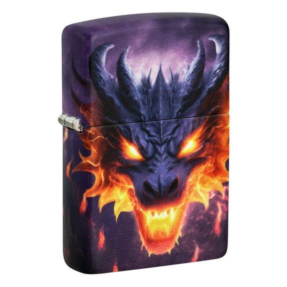 Zippo Glowing Dragon Design 540 Color Glow in the Dark Pocket Lighter
