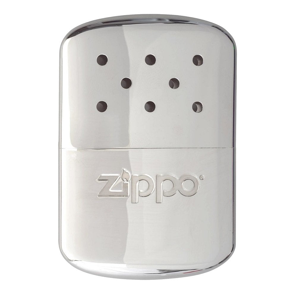 Zippo Hand Warmer Refillable Custom Personalized Engraved Message on Backside (12 Hour, High Polish)