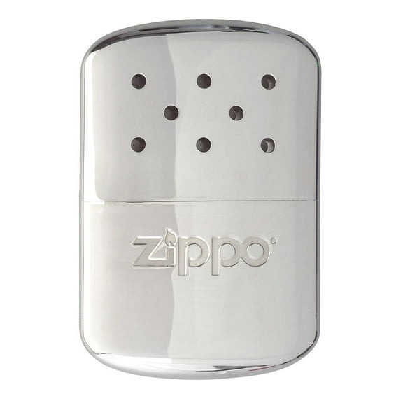 Zippo Hand Warmer Refillable Custom Personalized Engraved Message on Backside (12 Hour, High Polish)