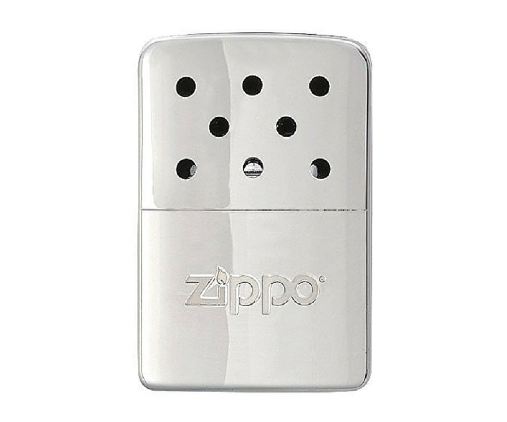 Zippo Hand Warmer Refillable Custom Personalized Engraved Message on Backside (6 Hour, High Polish)