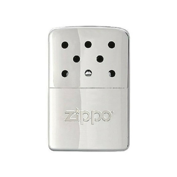Zippo Hand Warmer Refillable Custom Personalized Engraved Message on Backside (6 Hour, High Polish)