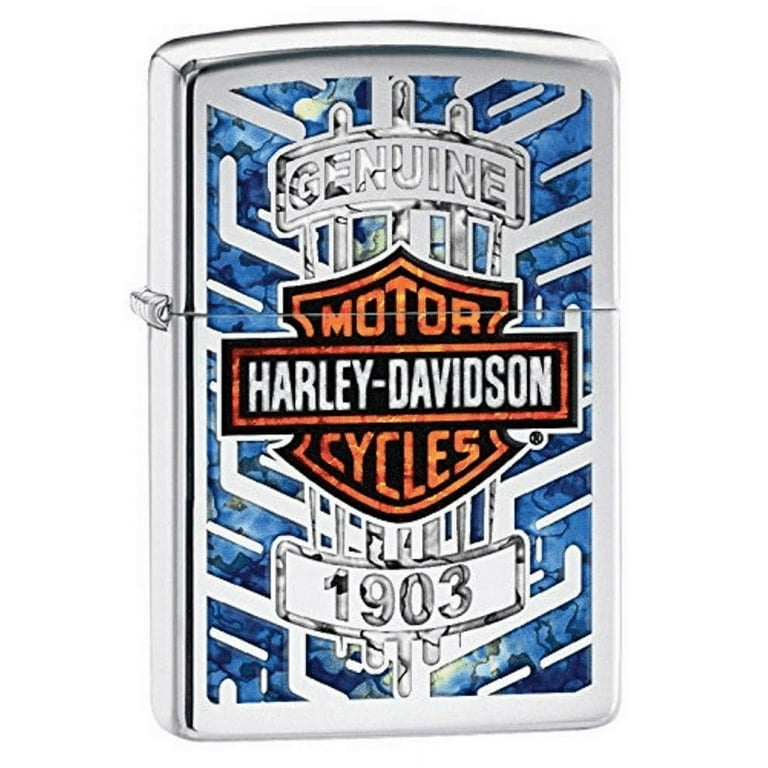 Zippo Harley-Davidson 1903 Fusion Lighter High Polish Chrome