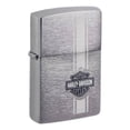 thumbnail image 1 of Zippo Harley Davidson Design Brushed Chrome Lighter, 1 of 1