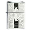 thumbnail image 1 of Zippo High Polish Chrome Spade Pocket Lighter, 1 of 2