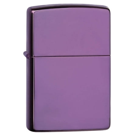 Zippo High Polish Purple Pocket Lighter